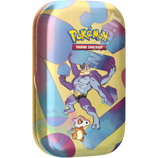 Scarlatto e Violetto 151 Mini Tin da Collezione Machamp e Cubone (ITA)