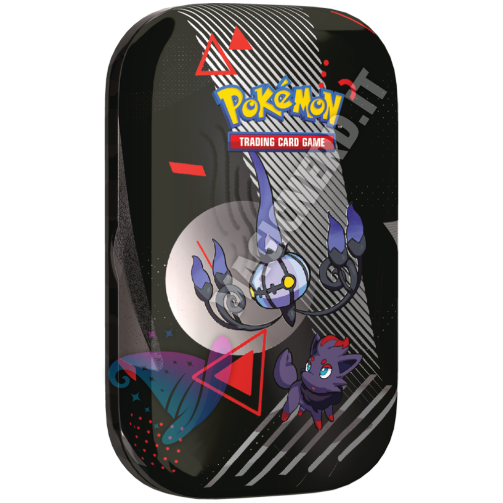 Mini Tin Luce Nera e Fuoco Bianco Chandelure e Zorua (ITA)