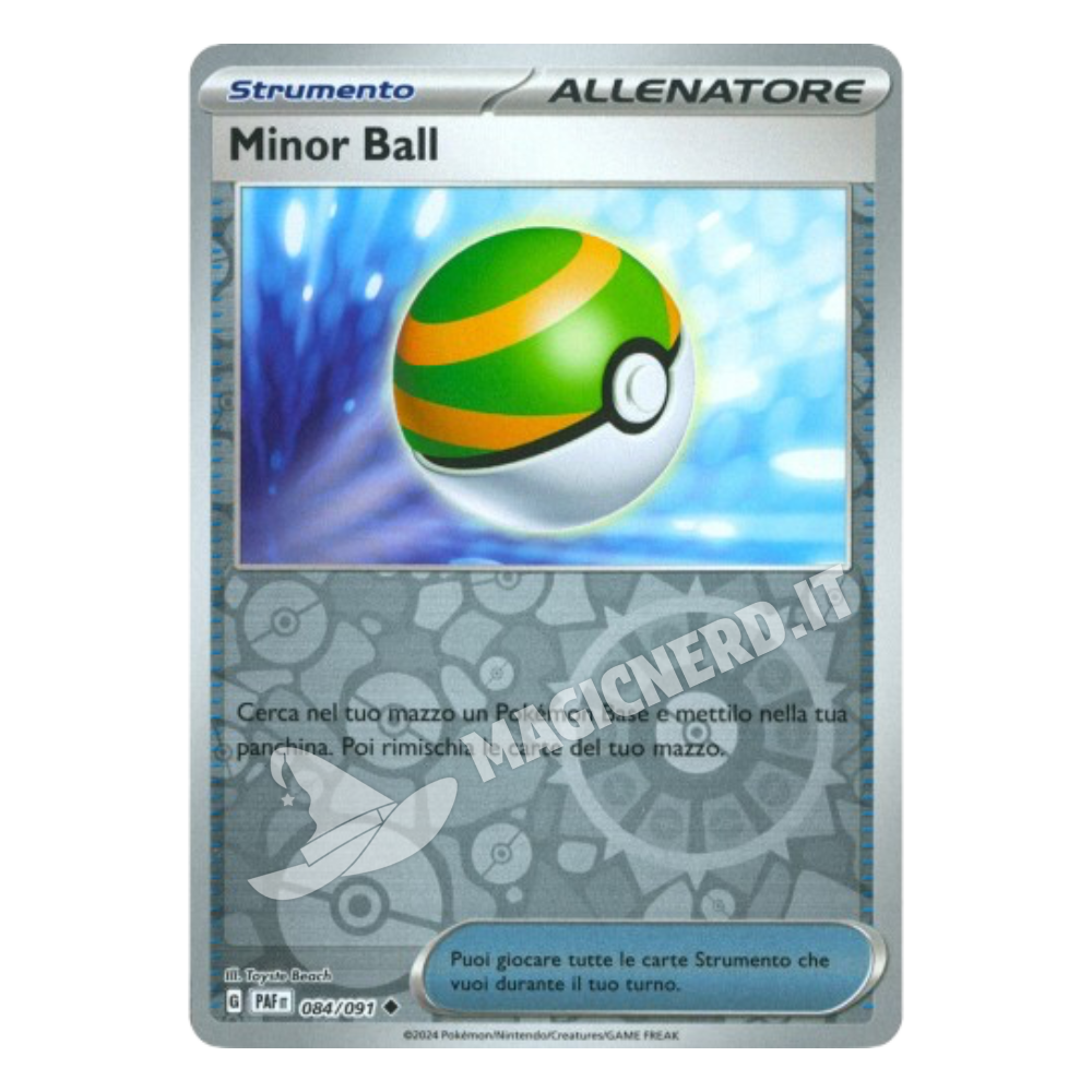 084/091 Minor Ball Non Comune Reverse PAF