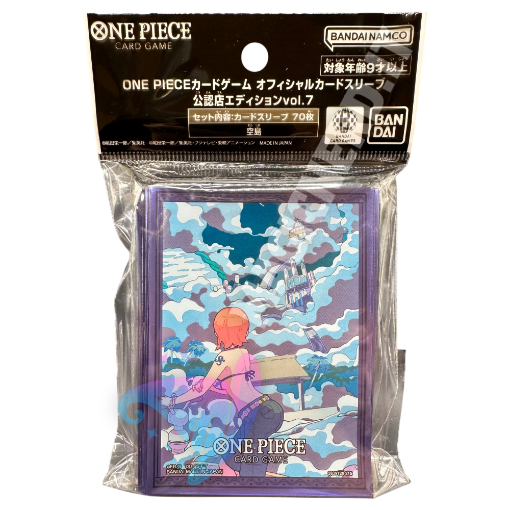 Nami Sky Island (Skypiea) Official Sleeves One Piece Card Game (70 Sleeves)