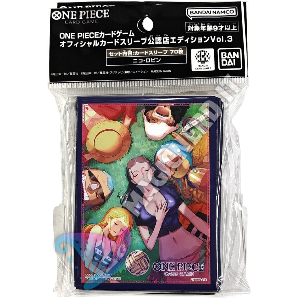 Nico Robin Official Sleeves One Piece Card Game (70 Sleeves)