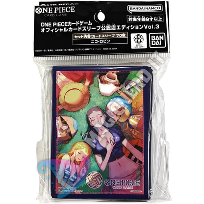 Nico Robin Official Sleeves One Piece Card Game (70 Sleeves)