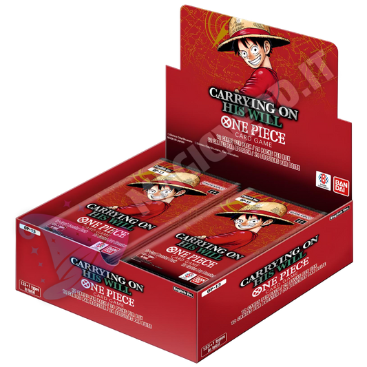 One Piece Box OP13 Carrying On His Will 24 Buste (ENG)