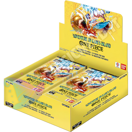 One Piece Card Game - Adventure on Kami’s Island Box OP15-EB04 Booster Box da 24 Bustine (ENG)