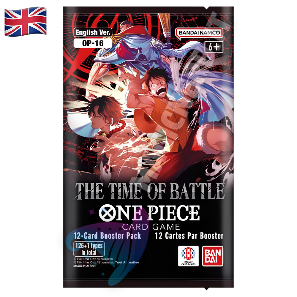 One Piece Card Game Bustina OP16 The Time of Battle 12 Carte (ENG)