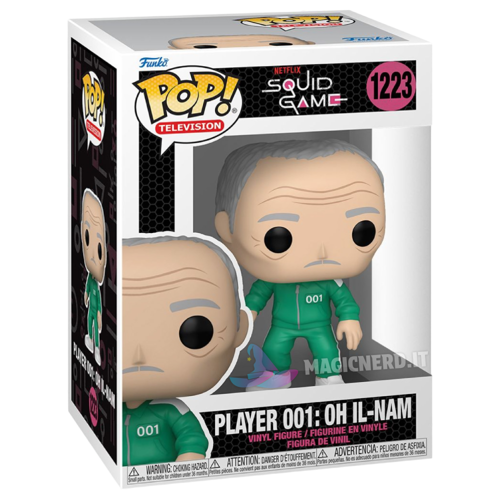 Funko Pop! Squid Game Player 001: Oh Il-Nam