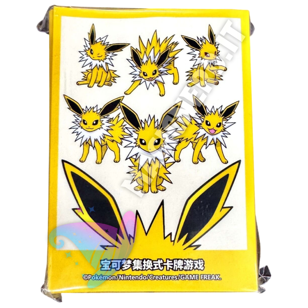Pokemon Chinese - Bustine Protettive Jolteon (64 Sleeves)