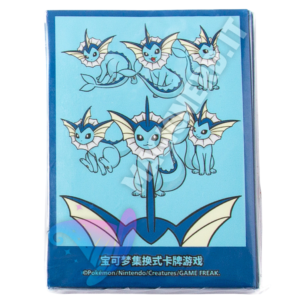 Pokemon Chinese - Bustine Protettive Vaporeon (64 Sleeves)