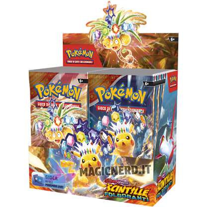 Pokemon Scintille Folgoranti Display Box 36 Buste (ITA)