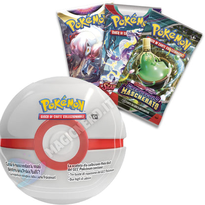 Pokémon Tin Poke Ball Dicembre 2025 Premier Ball (ITA)