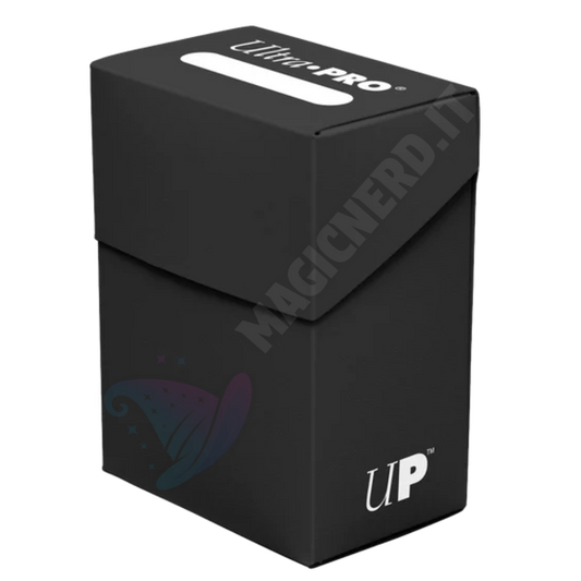 Portamazzo Deck Box Black 80+ Ultra PRO