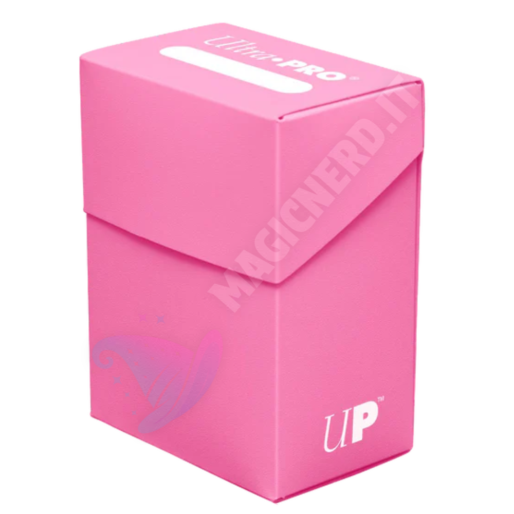 Portamazzo Deck Box Bright Pink 80+ Ultra PRO