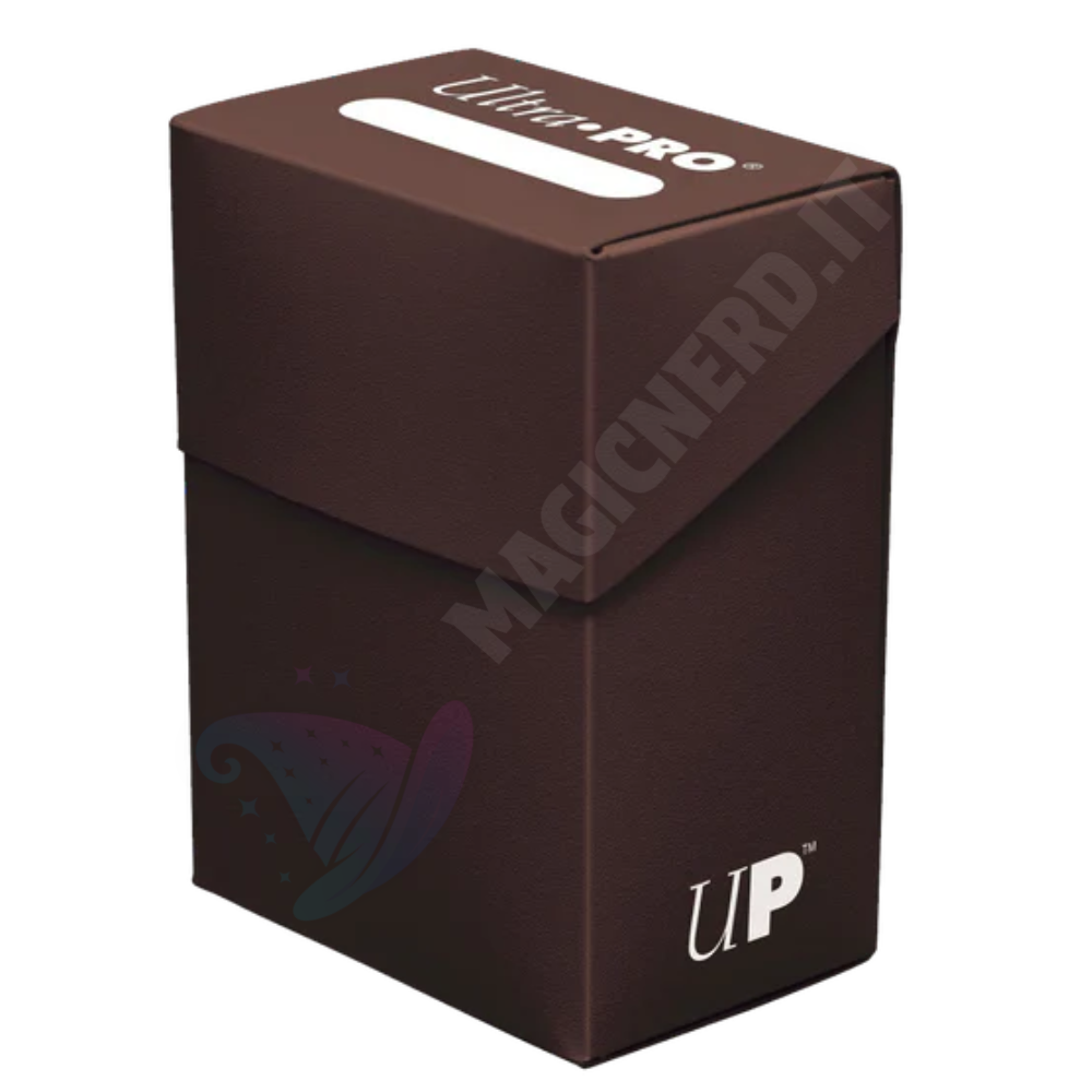 Portamazzo Deck Box Brown 80+ Ultra PRO