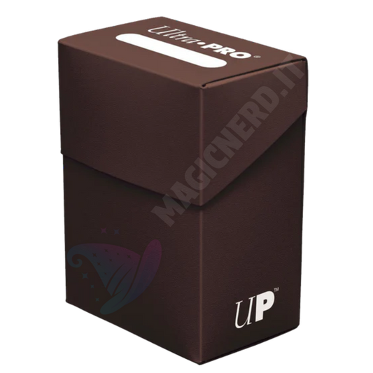Portamazzo Deck Box Brown 80+ Ultra PRO