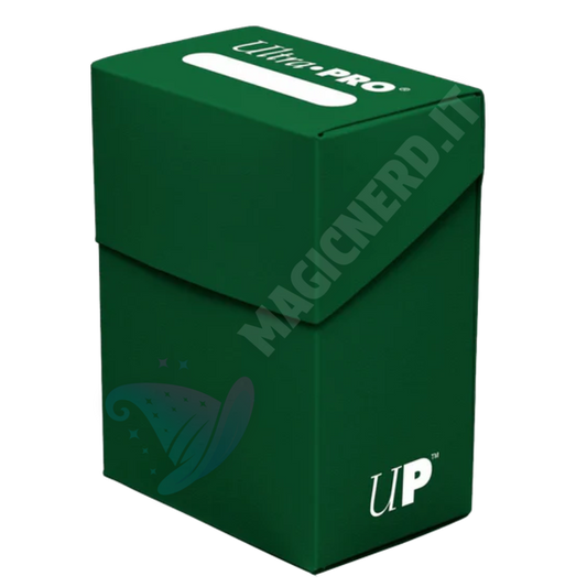Portamazzo Deck Box Forest Green 80+ Ultra PRO