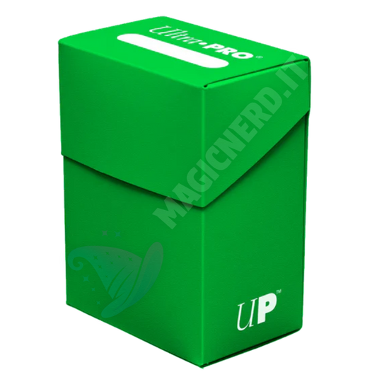Portamazzo Deck Box Lime Green 80+ Ultra PRO