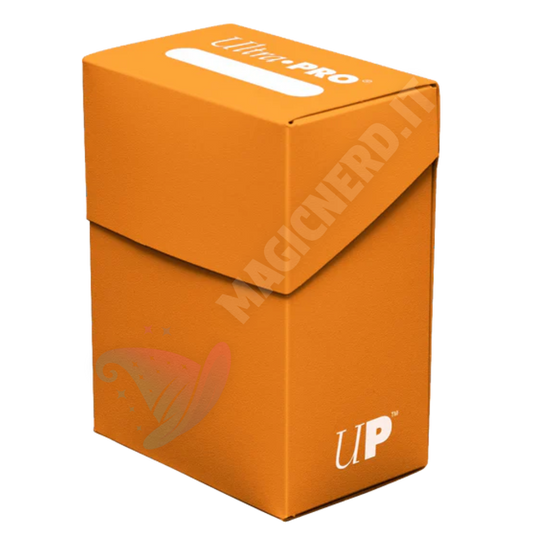 Portamazzo Deck Box Orange 80+ Ultra PRO