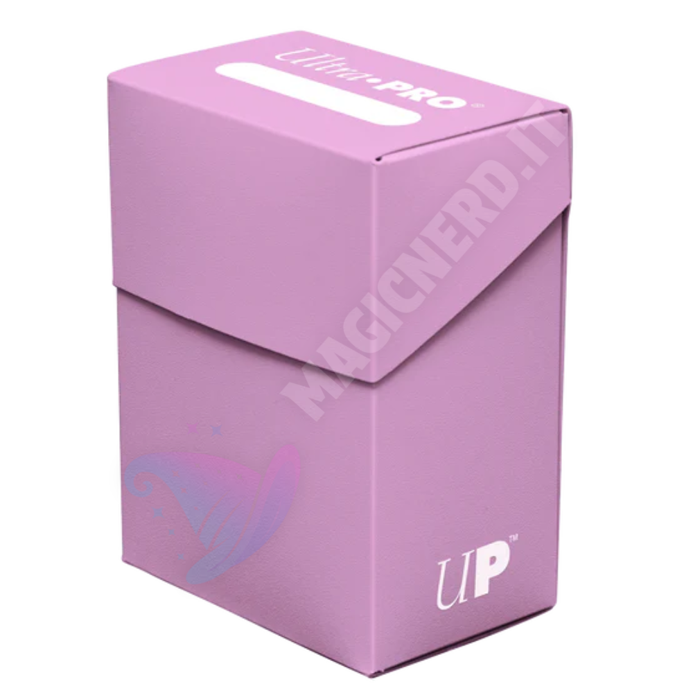Portamazzo Deck Box Pink 80+ Ultra PRO