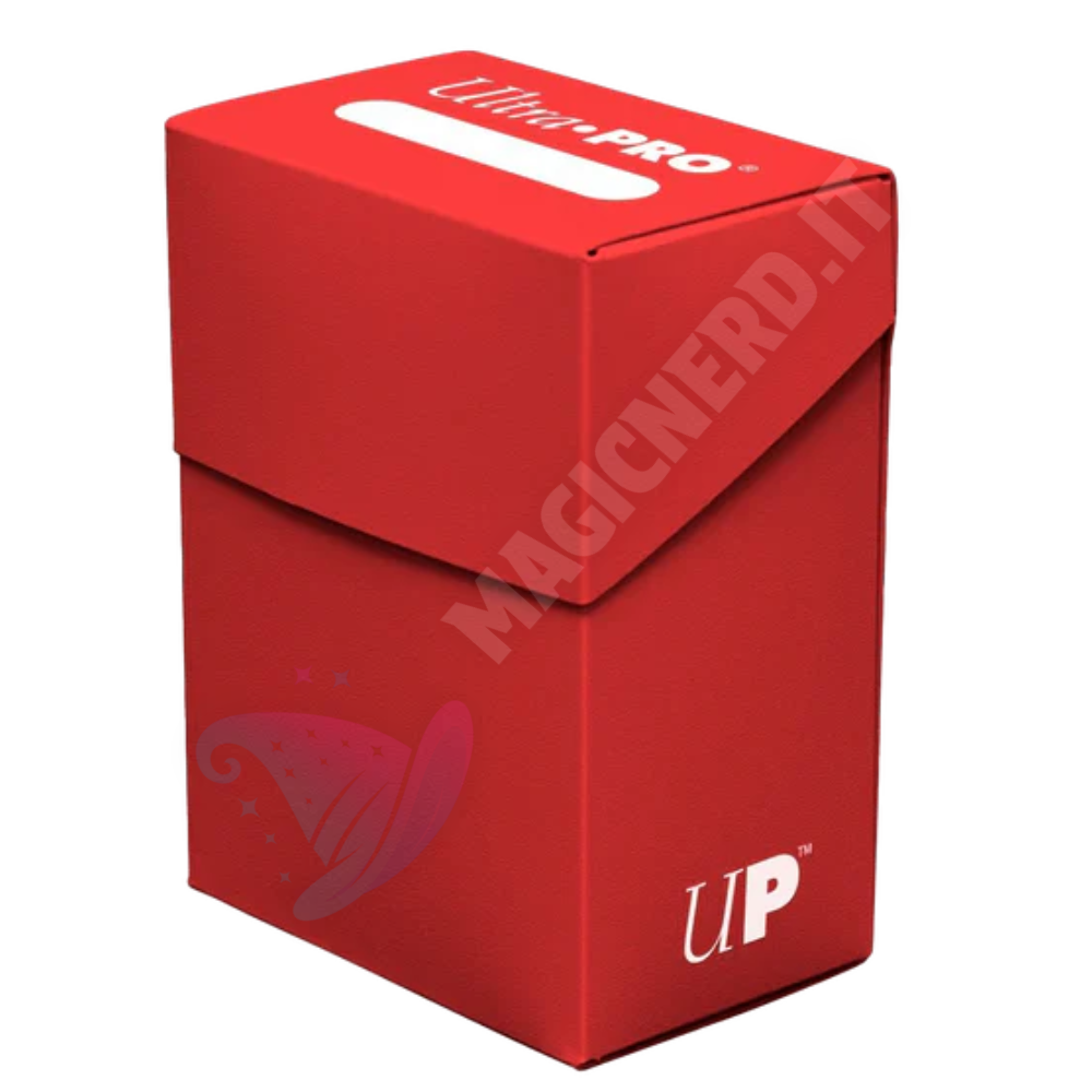Portamazzo Deck Box Red 80+ Ultra PRO