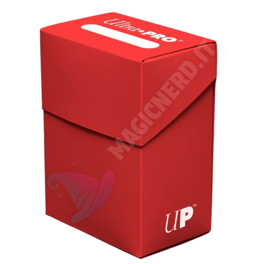 Portamazzo Deck Box Red 80+ Ultra PRO