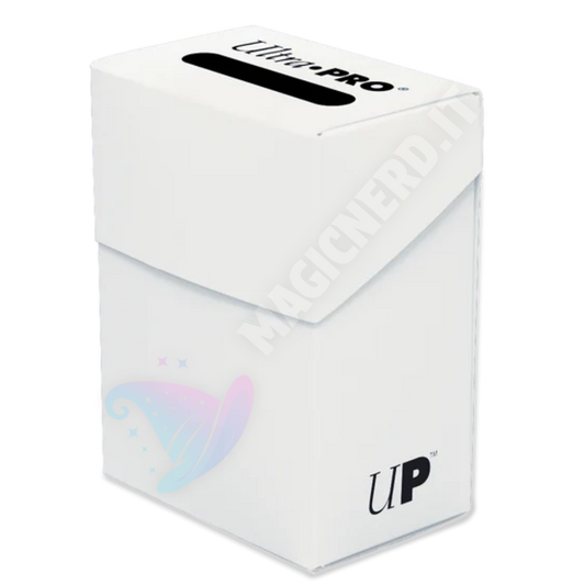 Portamazzo Deck Box White 80+ Ultra PRO