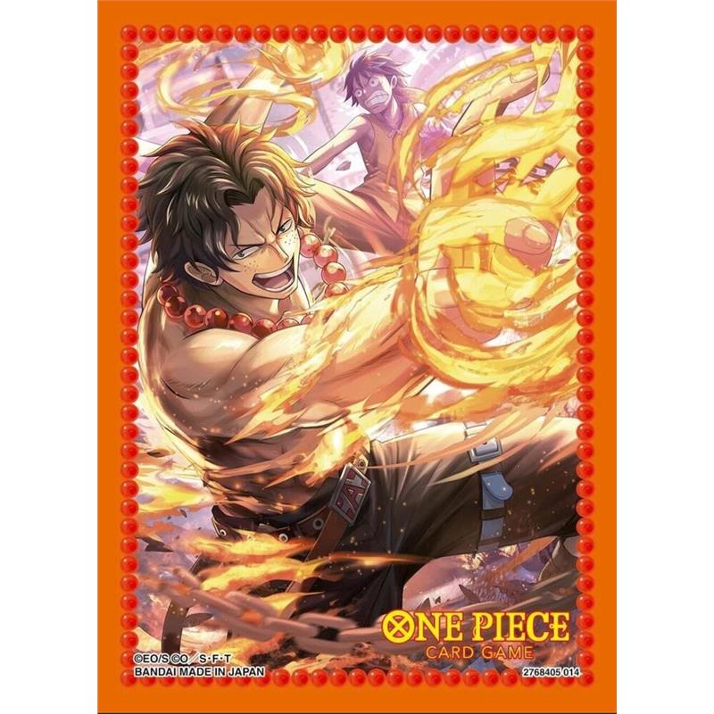 Portgas.D.Ace Official Sleeves One Piece Card Game (70 Sleeves)