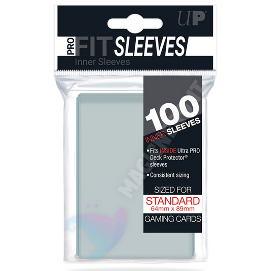 PRO-Fit Sleeves Perfect Size Standard Trasparenti Ultra Pro (100 Bustine)