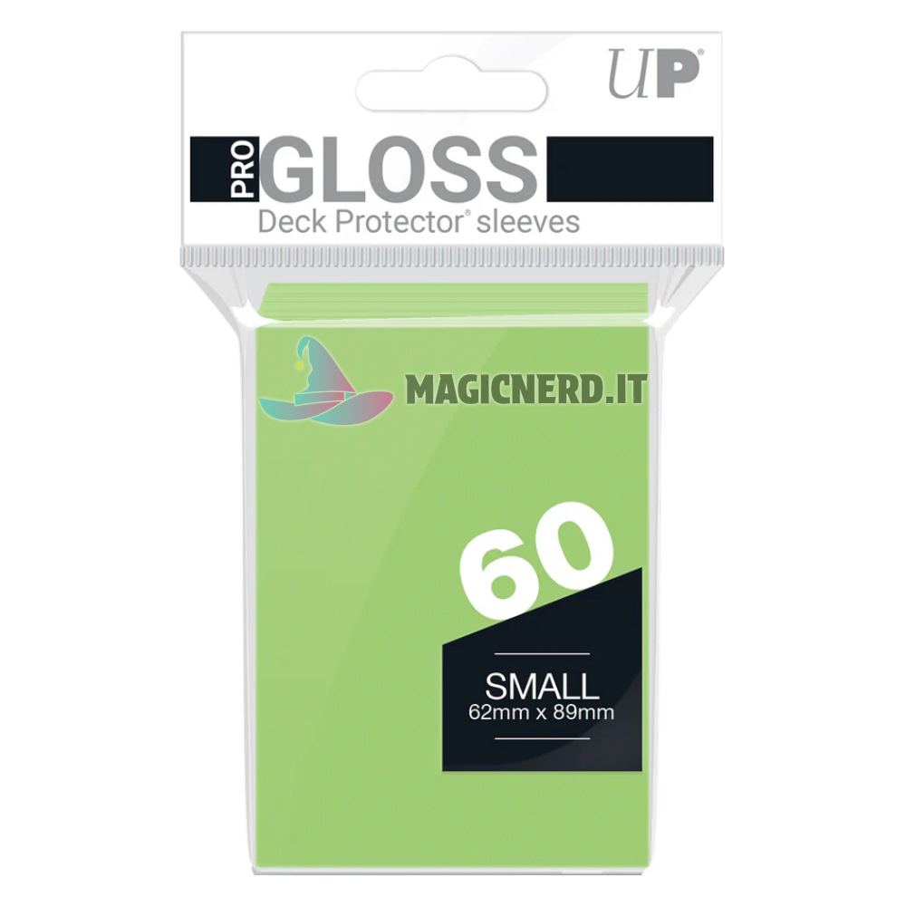 PRO-Gloss Small Deck Protector Sleeves (60ct) Lime Green