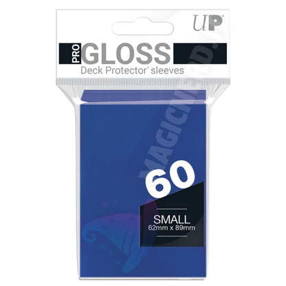 PRO-Gloss Small Sleeves Blue Ultra Pro (60 Bustine)