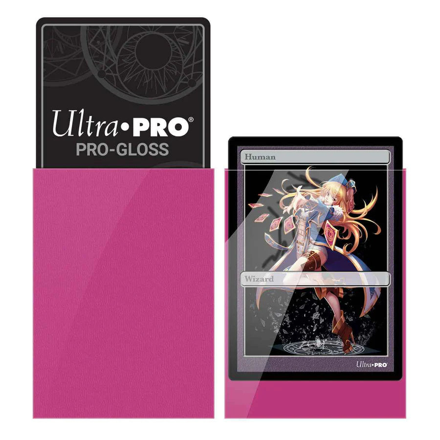 PRO-Gloss Small Sleeves Bright Pink Ultra Pro (60 Bustine)