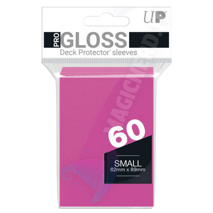 PRO-Gloss Small Sleeves Bright Pink Ultra Pro (60 Bustine)