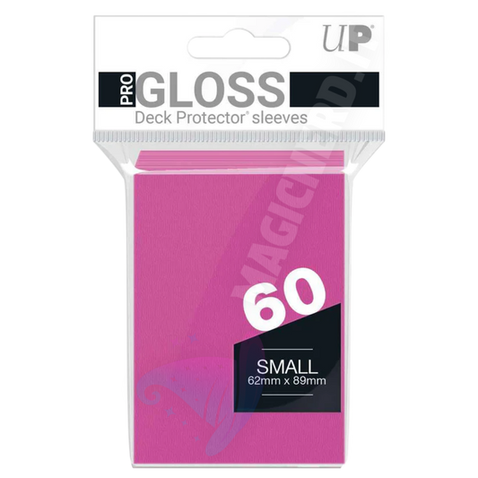 PRO-Gloss Small Sleeves Bright Pink Ultra Pro (60 Bustine)
