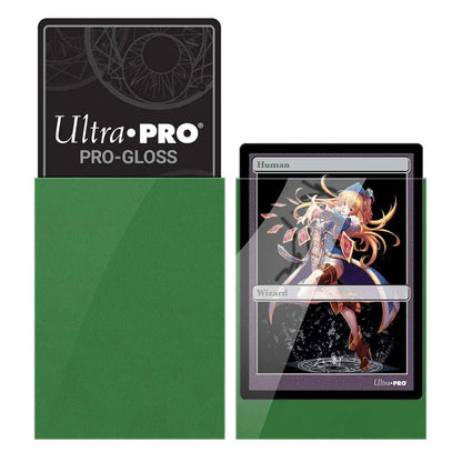 PRO-Gloss Small Sleeves Green Ultra Pro (60 Bustine)