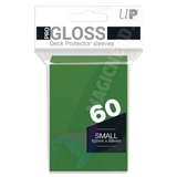 PRO-Gloss Small Sleeves Green Ultra Pro (60 Bustine)