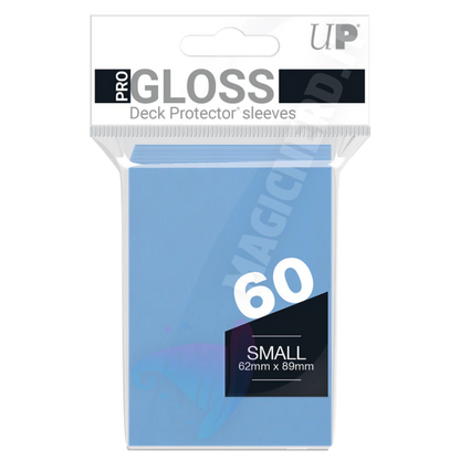 PRO-Gloss Small Sleeves Light Blue Ultra Pro (60 Bustine)