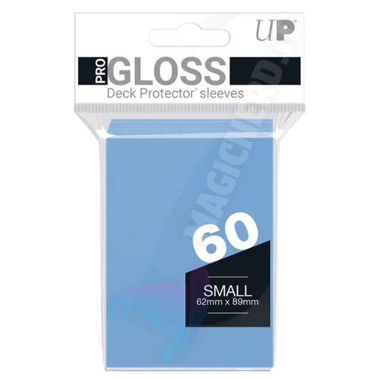 PRO-Gloss Small Sleeves Light Blue Ultra Pro (60 Bustine)