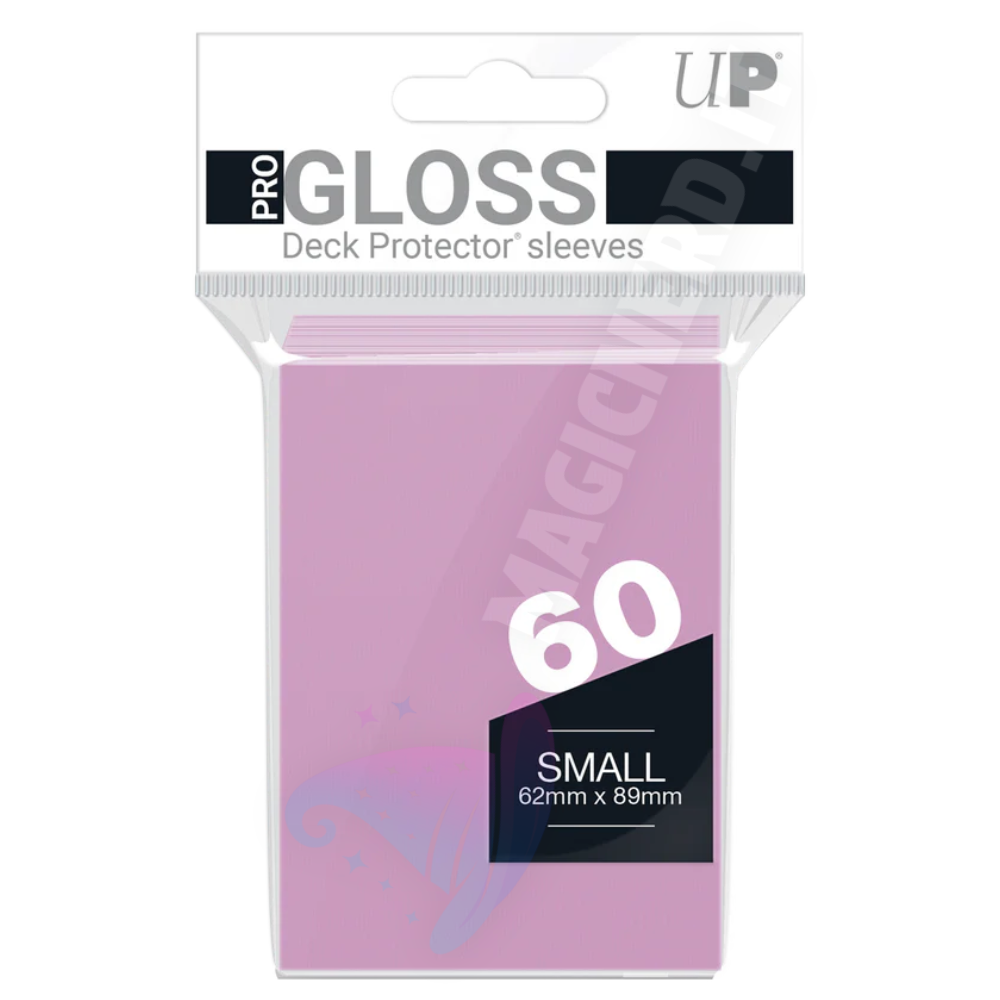 PRO-Gloss Small Sleeves Pink Ultra Pro (60 Bustine)