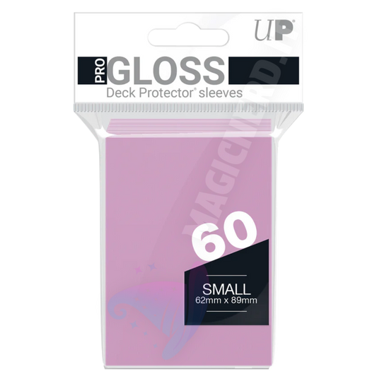 PRO-Gloss Small Sleeves Pink Ultra Pro (60 Bustine)