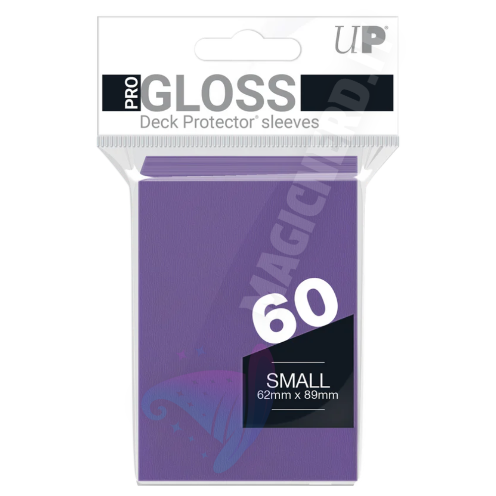 PRO-Gloss Small Sleeves Purple Ultra Pro (60 Bustine)