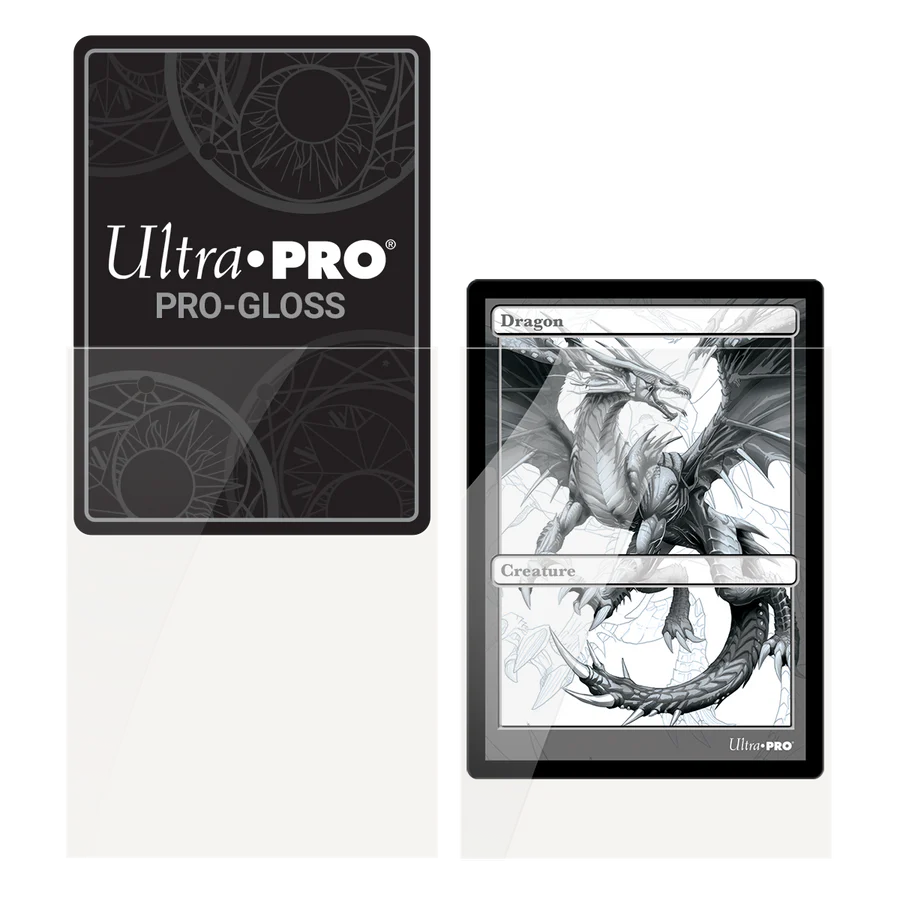 PRO-Gloss Standard Sleeves Clear Ultra Pro (50 Bustine)