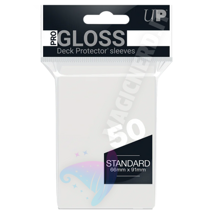 PRO-Gloss Standard Sleeves Clear Ultra Pro (50 Bustine)