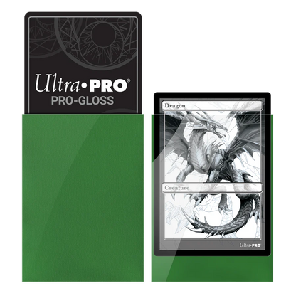 PRO-Gloss Standard Sleeves Green Ultra Pro (50 Bustine)