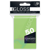PRO-Gloss Standard Sleeves Lime Green Ultra Pro (50 Bustine)