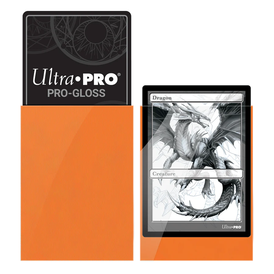 PRO-Gloss Standard Sleeves Orange Ultra Pro (50 Bustine)