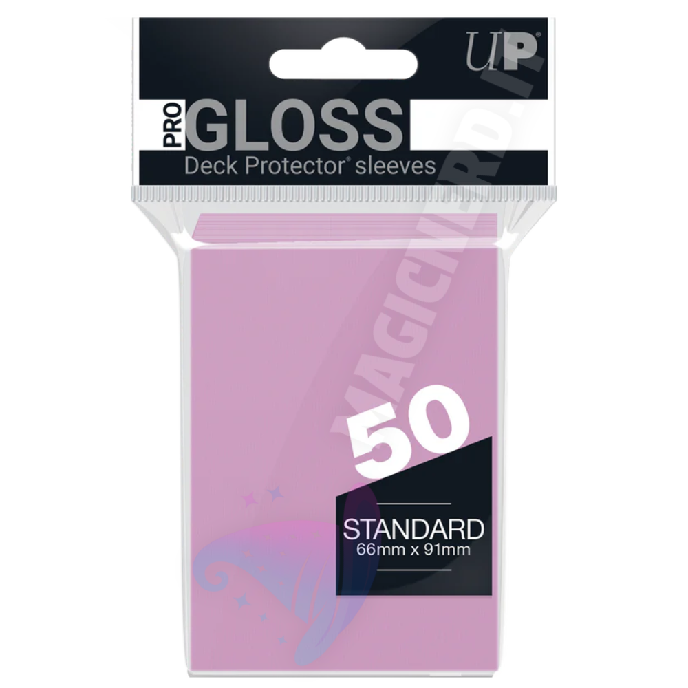 PRO-Gloss Standard Sleeves Pink Ultra Pro (50 Bustine)