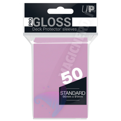 PRO-Gloss Standard Sleeves Pink Ultra Pro (50 Bustine)