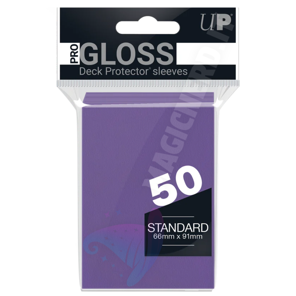 PRO-Gloss Standard Sleeves Purple Ultra Pro (50 Bustine)