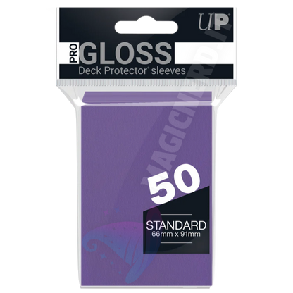 PRO-Gloss Standard Sleeves Purple Ultra Pro (50 Bustine)