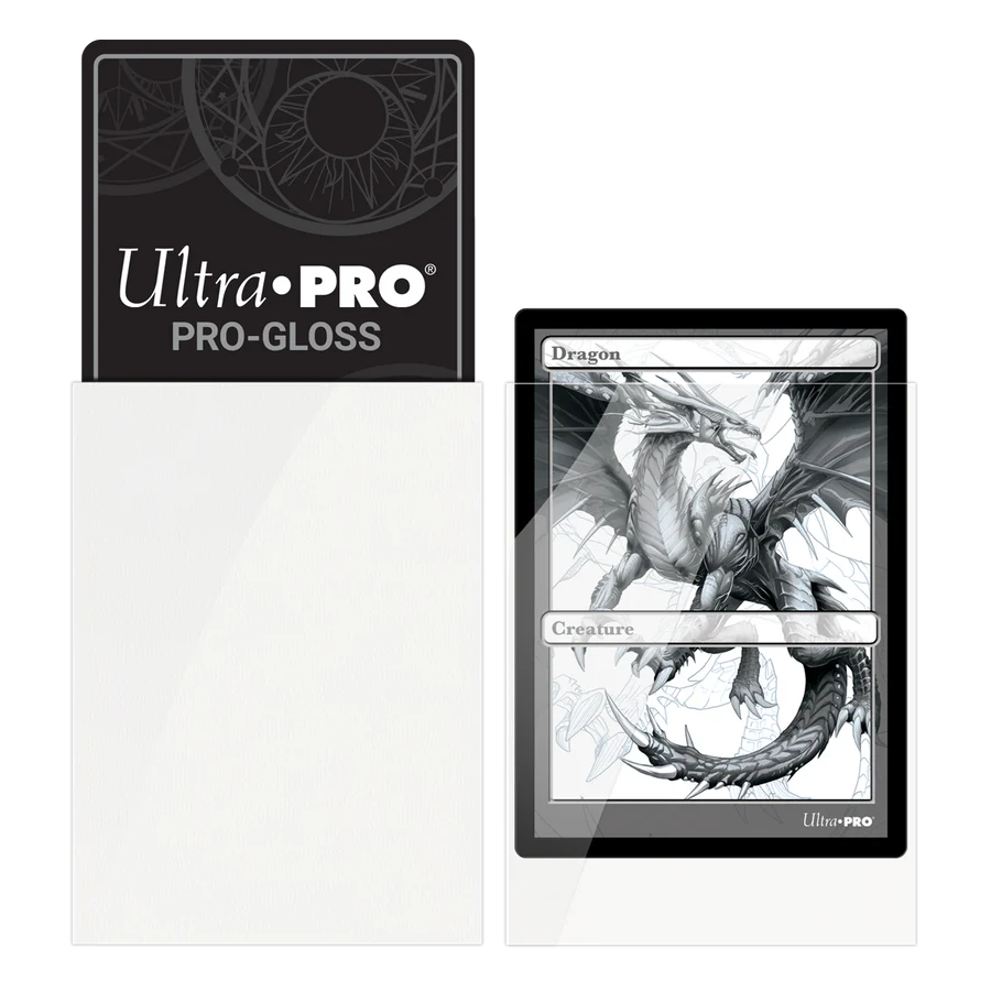 PRO-Gloss Standard Sleeves White Ultra Pro (50 Bustine)