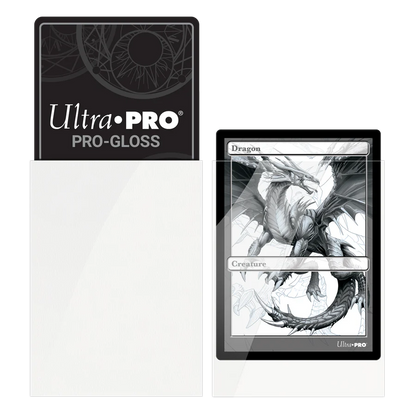 PRO-Gloss Standard Sleeves White Ultra Pro (50 Bustine)